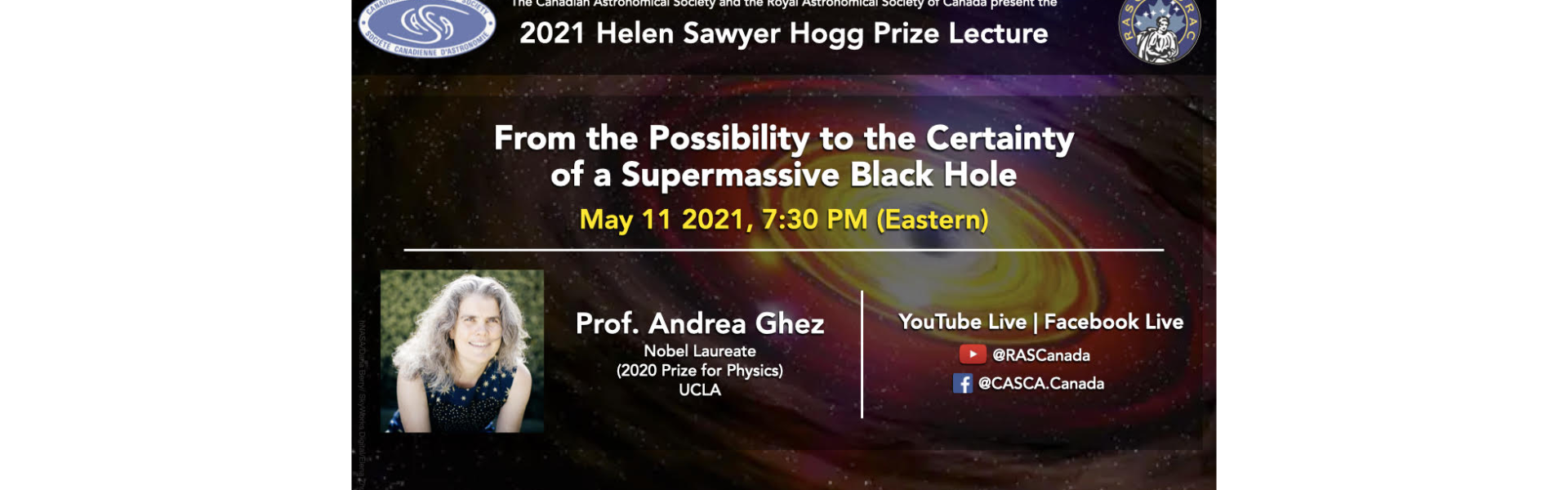 2021 Helen Sawyer Hogg Prize Lecture