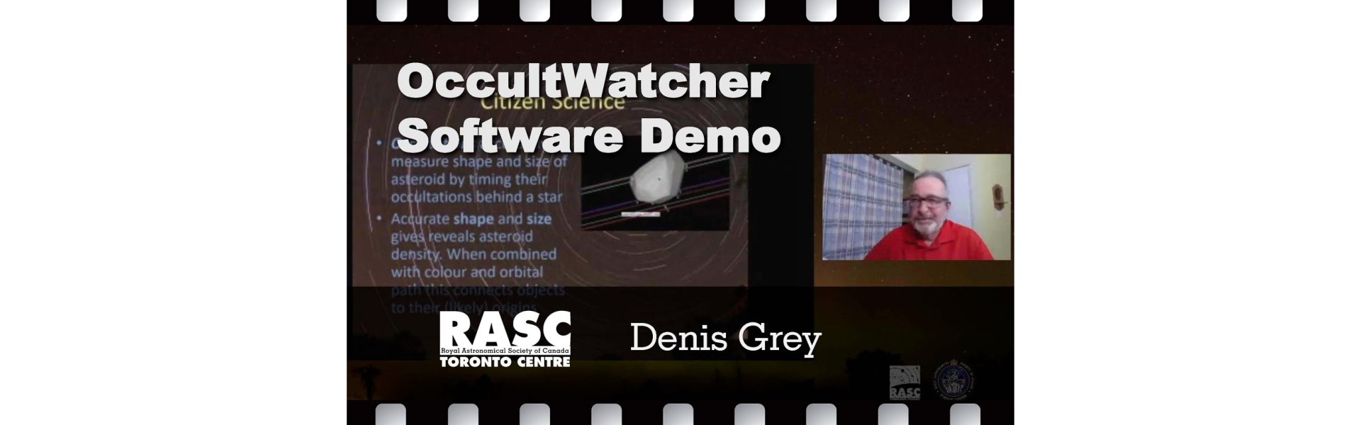 OccultWatcher Software Demonstration by Denis Grey