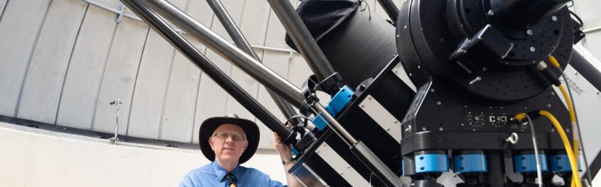 Paul Delaney and Allan I. Carswell Observatory 1-metre telescope
