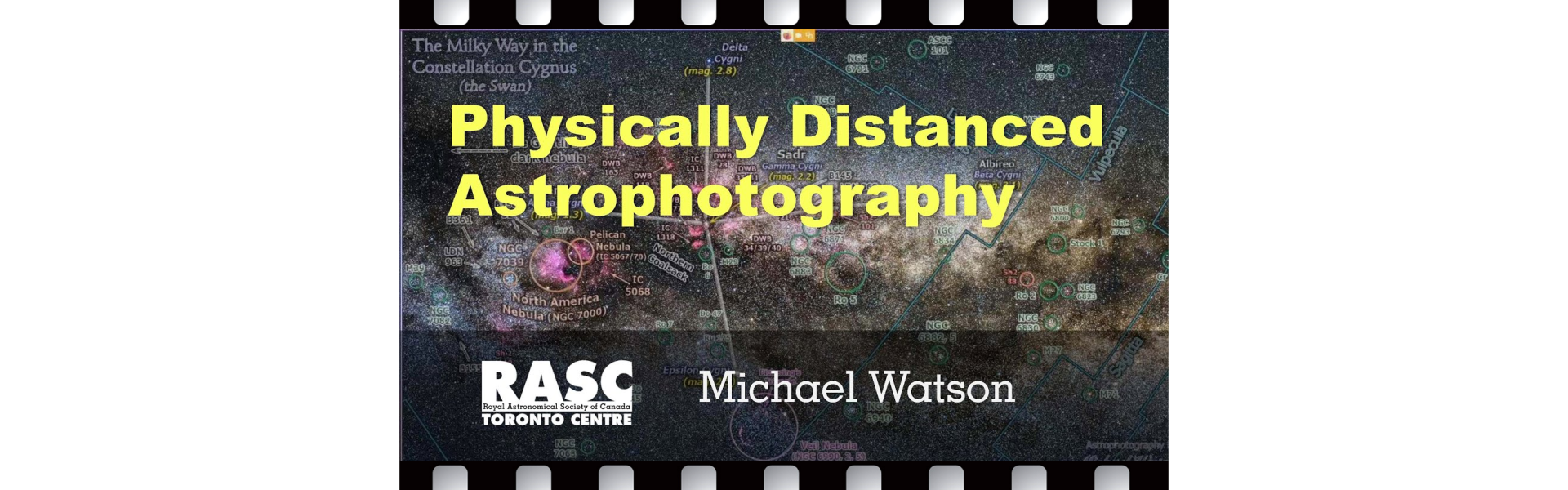 Physically Distanced Astrophotography of Michael Watson